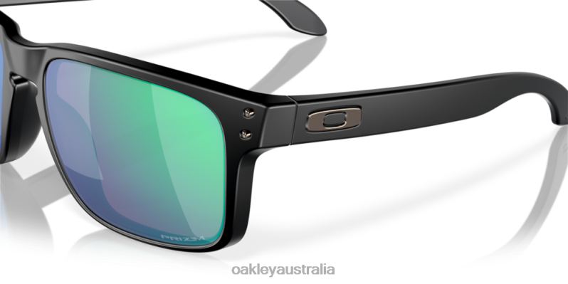 Holbrook (Low Bridge Fit) Prizm Jade Lenses, Matte Black Ink Frame Oakley2ZJX790