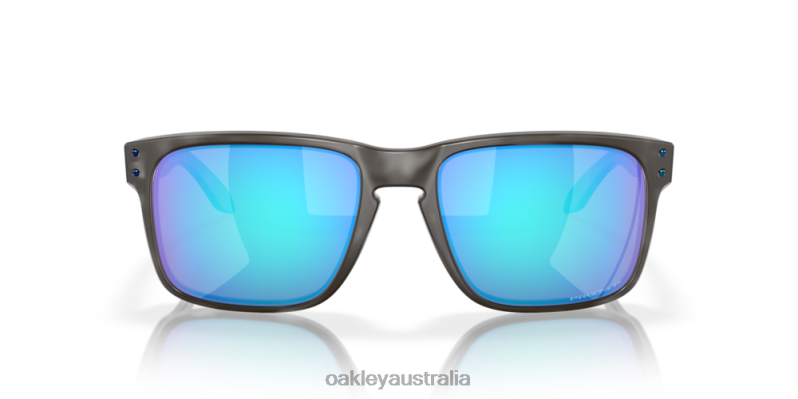 Holbrook (Low Bridge Fit) Prizm Sapphire Polarized Lenses, Matte Black Tortoise Frame Oakley2ZJX792