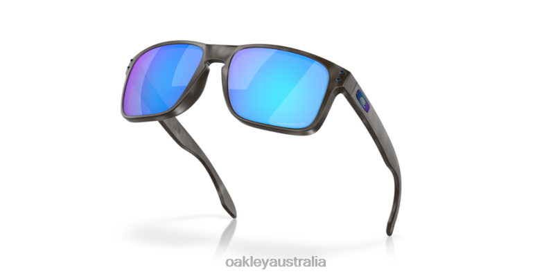 Holbrook (Low Bridge Fit) Prizm Sapphire Polarized Lenses, Matte Black Tortoise Frame Oakley2ZJX792