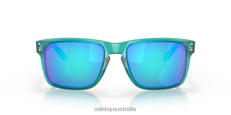 Holbrook (Low Bridge Fit) Prizm Sapphire Polarized Lenses, Trans Artic Surf Frame Oakley2ZJX800