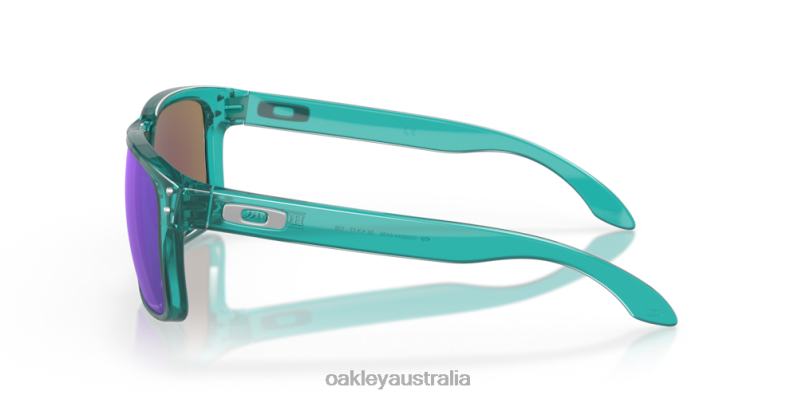 Holbrook (Low Bridge Fit) Prizm Sapphire Polarized Lenses, Trans Artic Surf Frame Oakley2ZJX800
