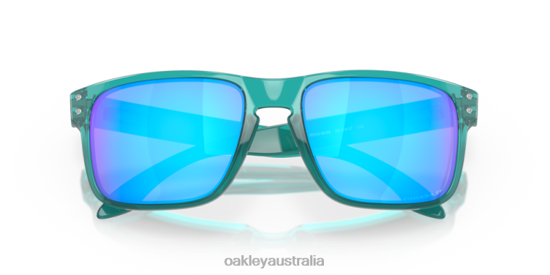 Holbrook (Low Bridge Fit) Prizm Sapphire Polarized Lenses, Trans Artic Surf Frame Oakley2ZJX800