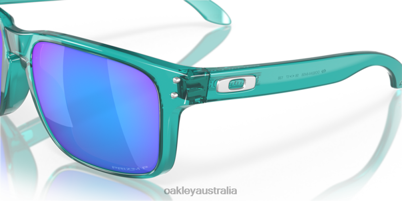 Holbrook (Low Bridge Fit) Prizm Sapphire Polarized Lenses, Trans Artic Surf Frame Oakley2ZJX800