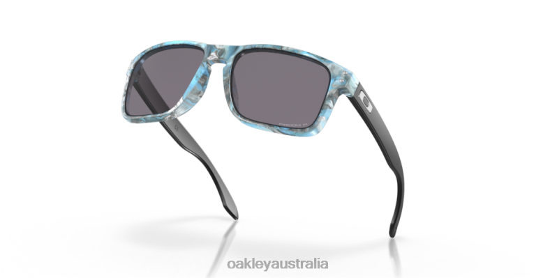 Holbrook (Low Bridge Fit) Sanctuary Collection Prizm Grey Polarized Lenses, Sanctuary Swirl Frame Oakley2ZJX806