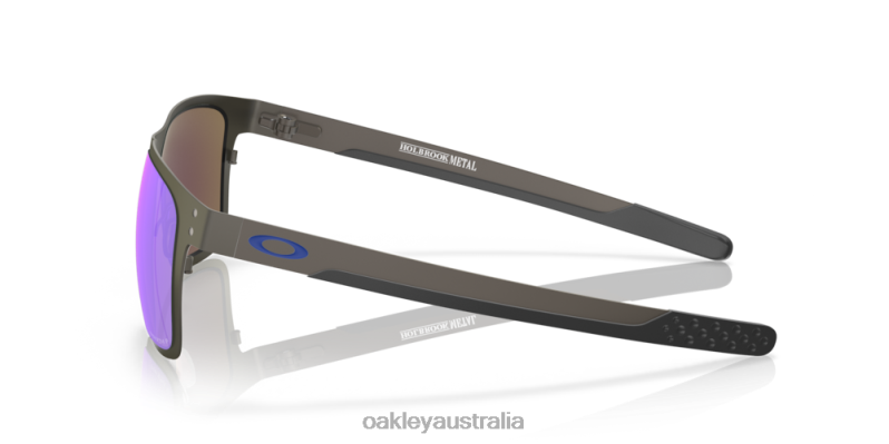 Holbrook Metal Prizm Sapphire Polarized Lenses, Matte Gunmetal Frame Oakley2ZJX353
