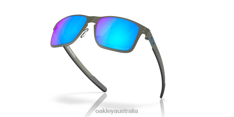 Holbrook Metal Prizm Sapphire Polarized Lenses, Matte Gunmetal Frame Oakley2ZJX353