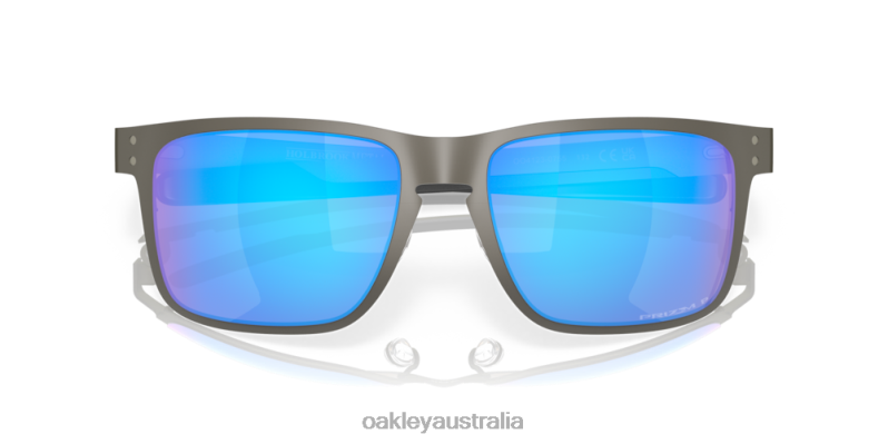 Holbrook Metal Prizm Sapphire Polarized Lenses, Matte Gunmetal Frame Oakley2ZJX353