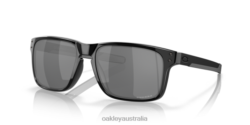 Holbrook Mix Prizm Black Polarized Lenses, Polished Black Frame Oakley2ZJX162