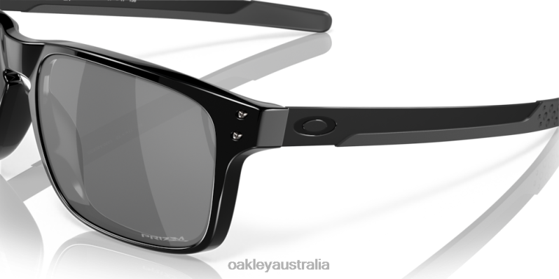 Holbrook Mix Prizm Black Polarized Lenses, Polished Black Frame Oakley2ZJX162