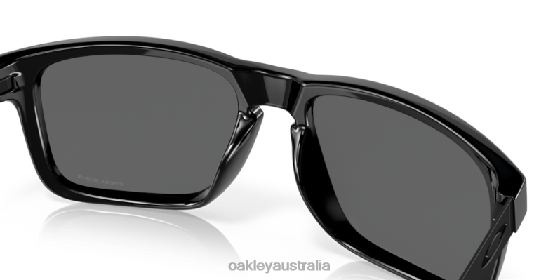 Holbrook Mix Prizm Black Polarized Lenses, Polished Black Frame Oakley2ZJX162