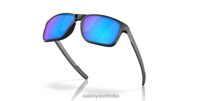 Holbrook Mix Prizm Sapphire Polarized Lenses, Steel Frame Oakley2ZJX163