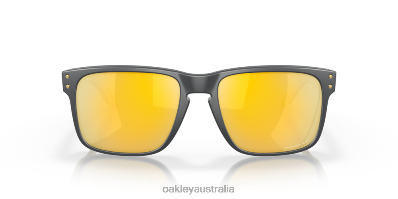 Holbrook Prizm 24K Polarized Lenses, Matte Carbon Frame Oakley2ZJX72