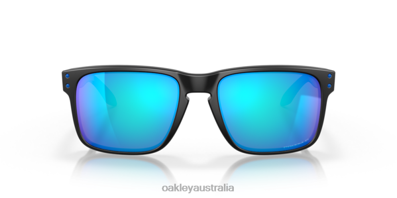 Holbrook Prizmatic Collection Prizm Sapphire Polarized Lenses, Matte Black Prizmatic Frame Oakley2ZJX64