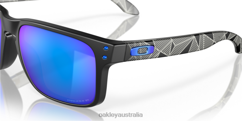 Holbrook Prizmatic Collection Prizm Sapphire Polarized Lenses, Matte Black Prizmatic Frame Oakley2ZJX64