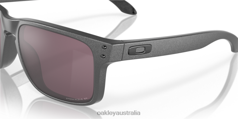 Holbrook Steel Collection Prizm Daily Polarized Lenses, Steel Frame Oakley2ZJX50