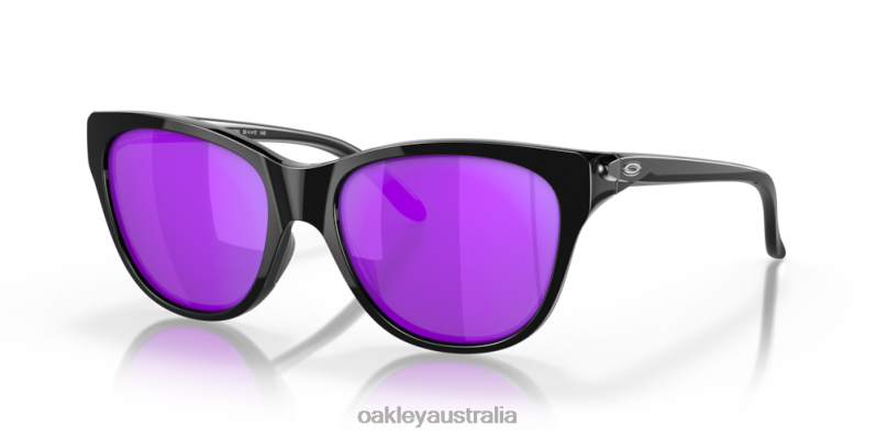 Hold Out Violet Iridium Polarized Lenses, Polished Black Frame Oakley2ZJX914