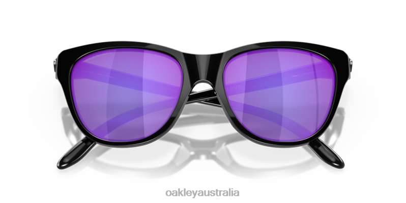 Hold Out Violet Iridium Polarized Lenses, Polished Black Frame Oakley2ZJX914
