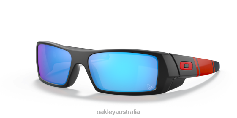Houston Texans Gascan Prizm Sapphire Lenses, Matte Black Frame Oakley2ZJX556