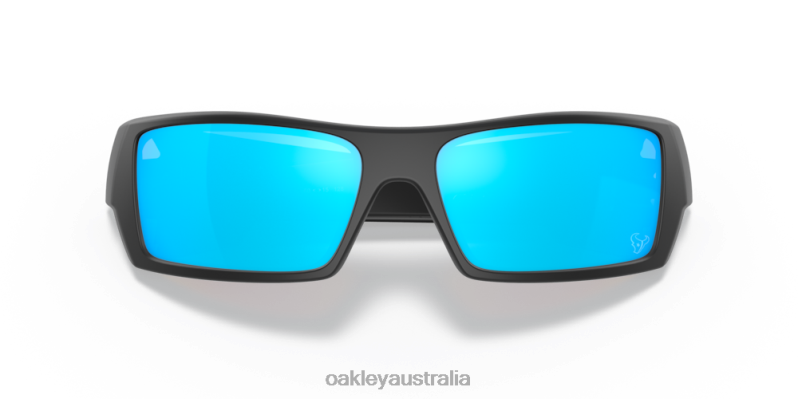 Houston Texans Gascan Prizm Sapphire Lenses, Matte Black Frame Oakley2ZJX556