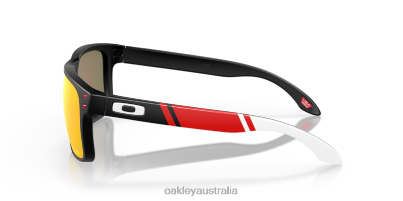 Kansas City Chiefs Holbrook Prizm Ruby Lenses, Matte Black Frame Oakley2ZJX629