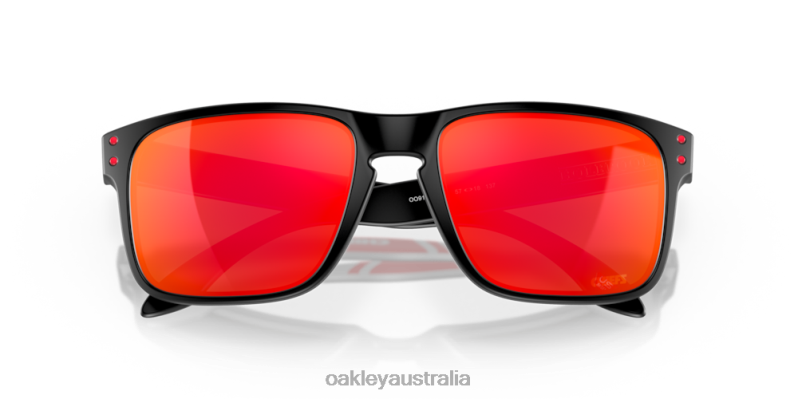 Kansas City Chiefs Holbrook Prizm Ruby Lenses, Matte Black Frame Oakley2ZJX629