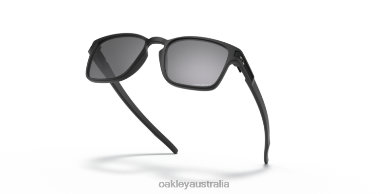 Latch Square (Low Bridge Fit) Prizm Black Polarized Lenses, Matte Black Ink Frame Oakley2ZJX921