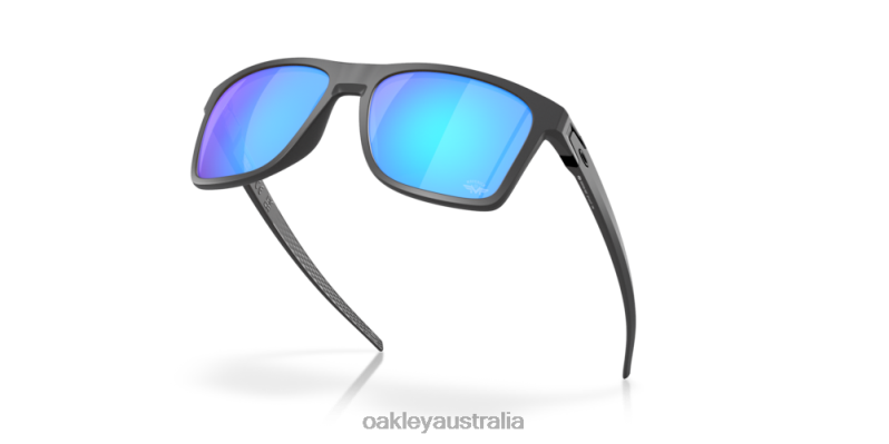 Leffingwell Maverick Vinales Collection Prizm Sapphire Lenses, Matte Dark Grey Frame Oakley2ZJX602
