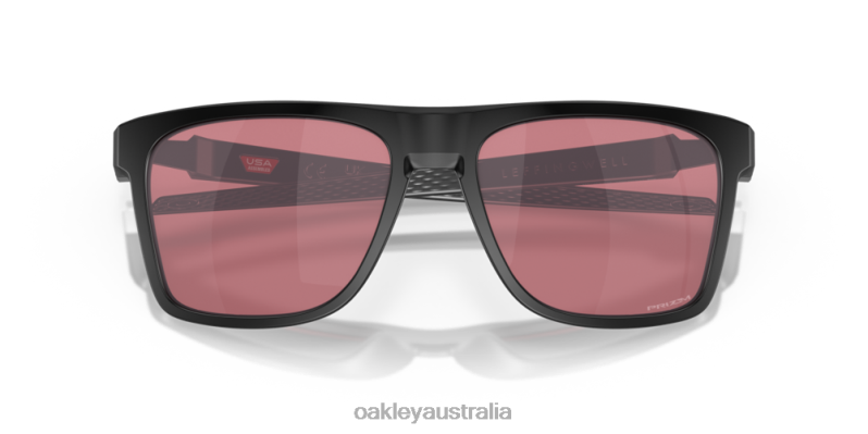 Leffingwell Prizm Dark Golf Lenses, Matte Black Frame Oakley2ZJX187