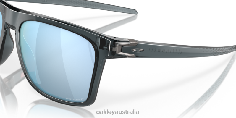Leffingwell Prizm Deep Water Polarized Lenses, Crystal Black Frame Oakley2ZJX184