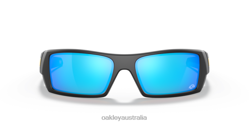 Los Angeles Rams Gascan Prizm Sapphire Lenses, Matte Black Frame Oakley2ZJX560