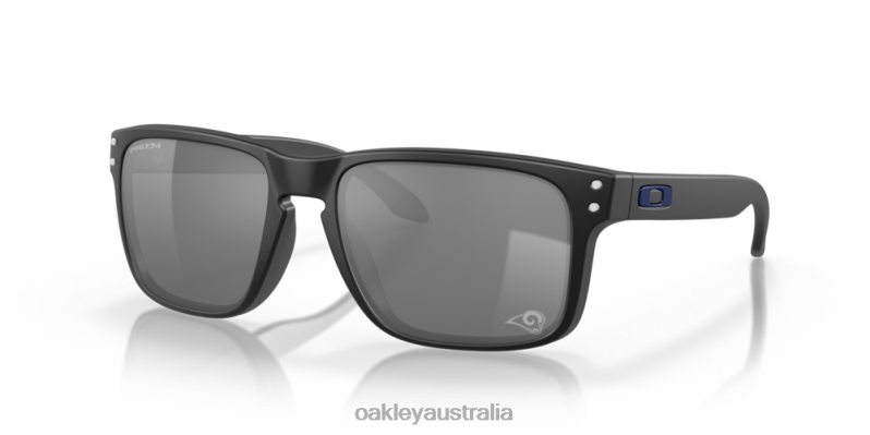 Los Angeles Rams Holbrook Prizm Black Lenses, Matte Black Frame Oakley2ZJX633