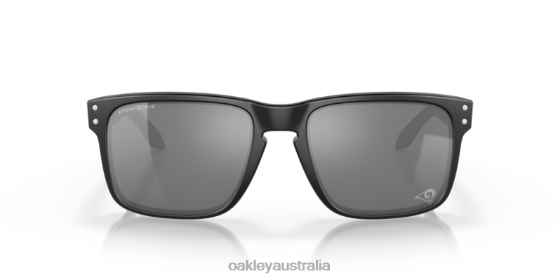 Los Angeles Rams Holbrook Prizm Black Lenses, Matte Black Frame Oakley2ZJX633