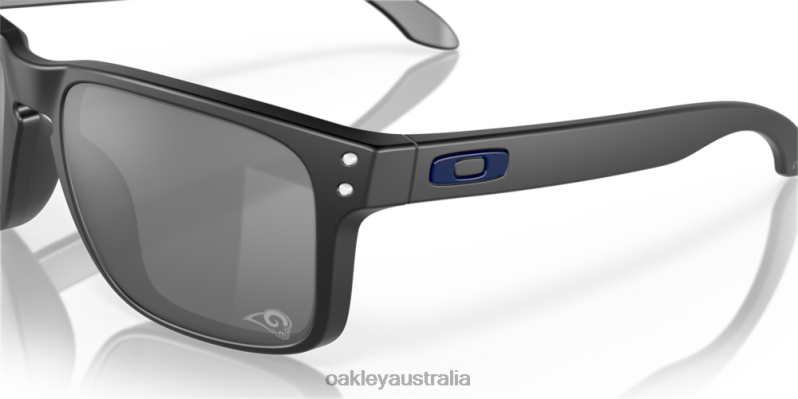 Los Angeles Rams Holbrook Prizm Black Lenses, Matte Black Frame Oakley2ZJX633