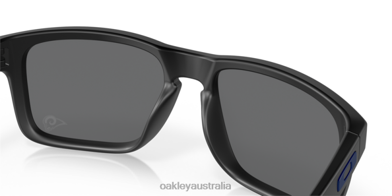 Los Angeles Rams Holbrook Prizm Black Lenses, Matte Black Frame Oakley2ZJX633
