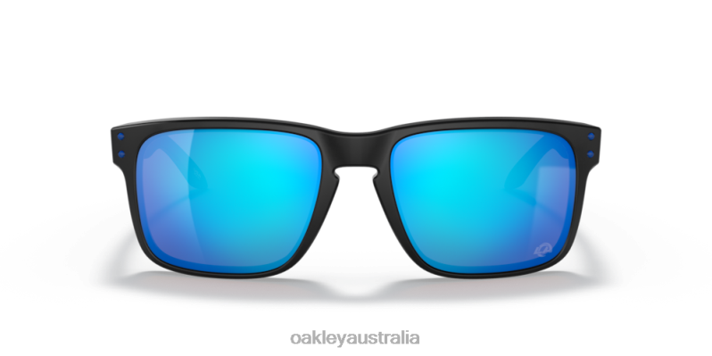 Los Angeles Rams Holbrook Prizm Sapphire Lenses, Matte Black Frame Oakley2ZJX634