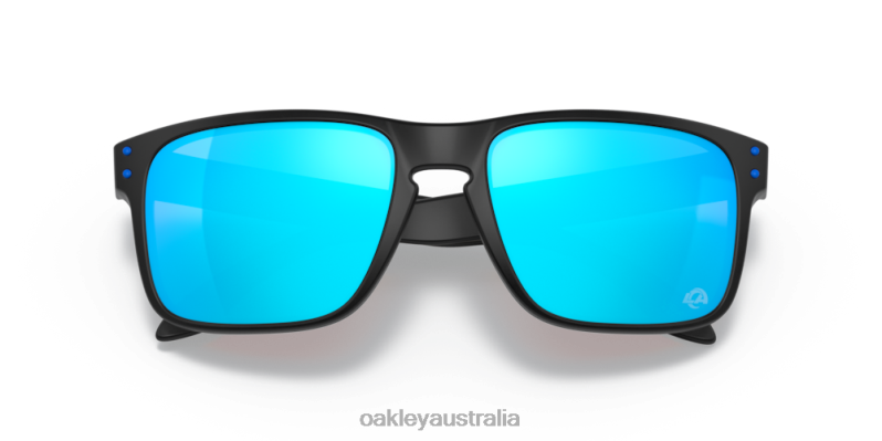 Los Angeles Rams Holbrook Prizm Sapphire Lenses, Matte Black Frame Oakley2ZJX634