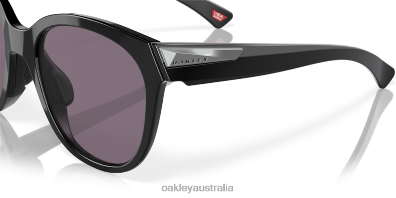 Low Key Prizm Grey Lenses, Polished Black Frame Oakley2ZJX939