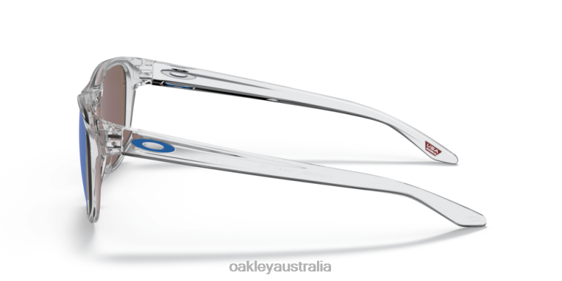 Manorburn Prizm Sapphire Lenses, Polished Clear Frame Oakley2ZJX1093