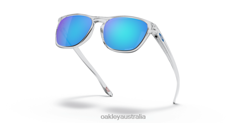 Manorburn Prizm Sapphire Lenses, Polished Clear Frame Oakley2ZJX1093
