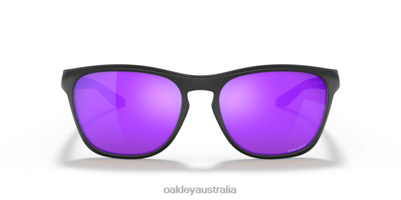Manorburn Prizm Violet Lenses, Matte Black Frame Oakley2ZJX1090