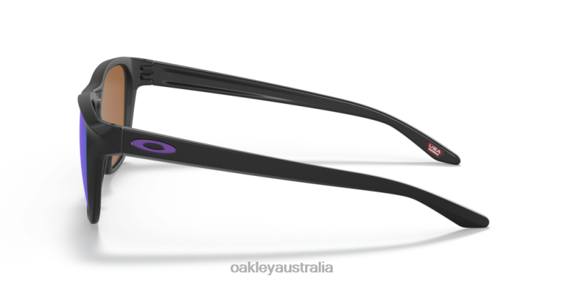 Manorburn Prizm Violet Lenses, Matte Black Frame Oakley2ZJX1090