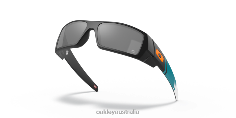 Miami Dolphins Gascan Prizm Black Lenses, Matte Black Frame Oakley2ZJX561
