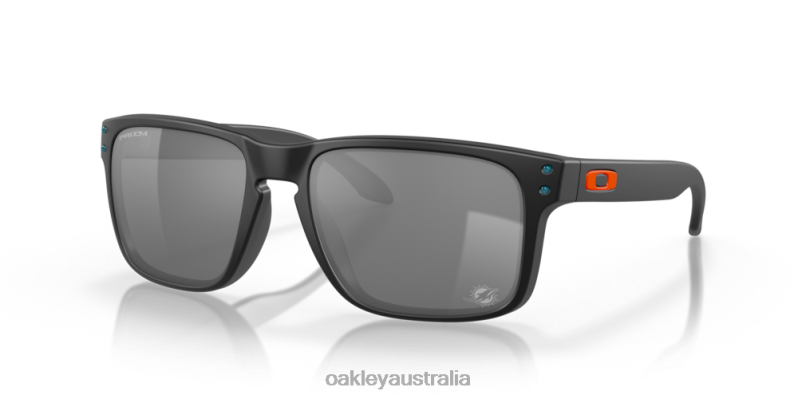 Miami Dolphins Holbrook Prizm Black Lenses, Matte Black Frame Oakley2ZJX636