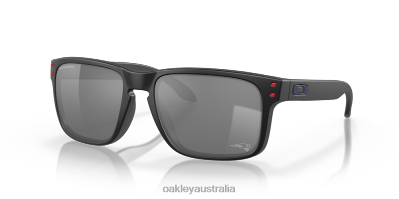 New England Patriots Holbrook Prizm Black Lenses, Matte Black Frame Oakley2ZJX640
