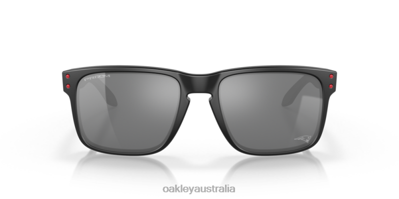 New England Patriots Holbrook Prizm Black Lenses, Matte Black Frame Oakley2ZJX640