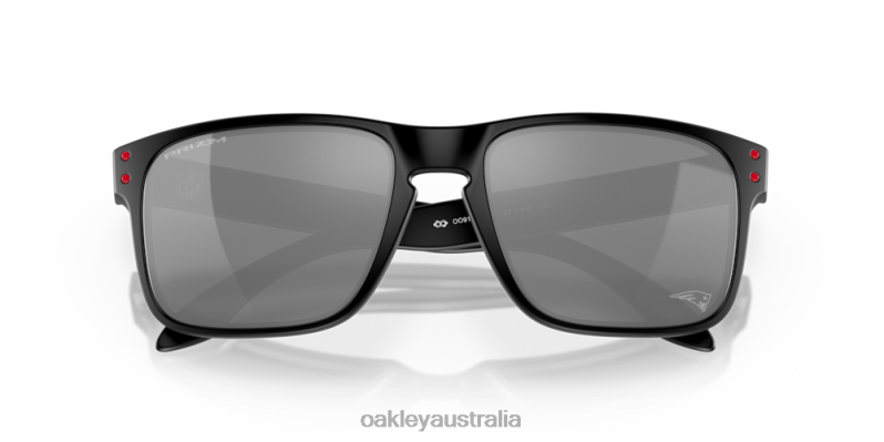New England Patriots Holbrook Prizm Black Lenses, Matte Black Frame Oakley2ZJX640