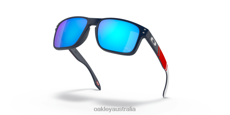 New England Patriots Holbrook Prizm Sapphire Lenses, Matte Navy Frame Oakley2ZJX641