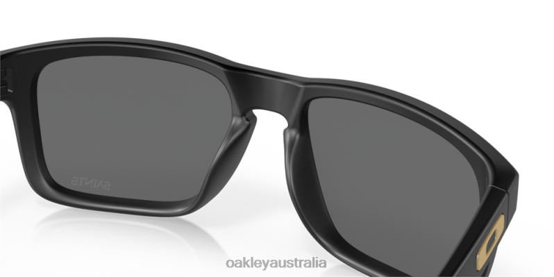 New Orleans Saints Holbrook Prizm Black Lenses, Matte Black Frame Oakley2ZJX642