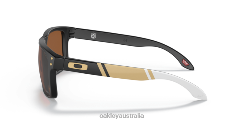 New Orleans Saints Holbrook Prizm Tungsten Lenses, Matte Black Frame Oakley2ZJX643