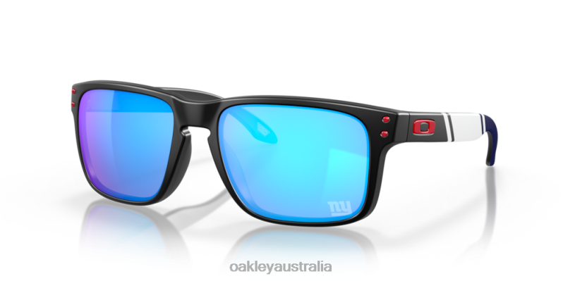 New York Giants Holbrook Prizm Sapphire Lenses, Matte Black Frame Oakley2ZJX645